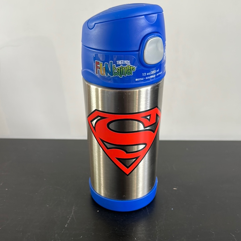 Superman Stainless Steel Thermos